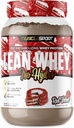 Myrussport Lean Whey RevolutionTM Protein Powder - Whey Protein Isolate - Χαμηλή θερμίδα, χαμηλό λίπος, απίστευτη γεύση - 25g πρωτεΐνη ανά Scoop - 2lb Red Velvet