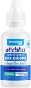 Vetnique Oticbliss Medicated Cat & Dog Ear Cleaner Drops - Dog Ear Infection Treatment with 1% Hydrocortisone to Soothe Itsing, Redness, & Swelling - Vet Συνιστάται