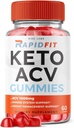 riize εργαστήρια Rapid Fit Keto ACV Gummies για Σύνθετη απώλεια βάρους με το συμπλήρωμα μηλίτη μηλίτη ξύσματος Μπέλι λίπος επιπλέον δύναμη Gomitas (60 Gummies)