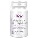 NOW Foods Solutions, Glutathione Skin Brightener με Ceramosides®, Ενυδατικό και Φωτιστικό, 30 κάψουλες Veg