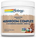 SOLARAY Fermented Organic Mushroom Complete, Powder 