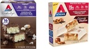 Atkins σοκολάτα Coconut Bar 16 κόμης, Vanilla Caramel Pretzel πρωτεΐνη γεύμα Bar 5 κόμης
