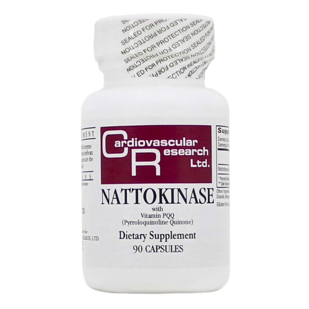Nattokinase 50mg/1000FU 90 Κάψουλες - 2 συσκευασίες - Οικολογικές Φόρμουλες/Καρδιοαγγειακή Έρευνα