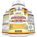 FRESH HEALTHCARE Ashwagandha Κάψουλες KSM-66 1200mg Καθαρό εκχύλισμα ρίζας με Μαύρο πιπέρι για υψηλή απορρόφηση - ισχυρό συμπλήρωμα Ashwagandha - 60 κάψουλες Vegan