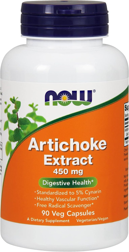 Τώρα Foods Artichoke Extract 450 mg - 90 Veg caps