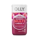 OLLY Ultra Strength Γυναικεία Multi Softgels, Συνολική Υγεία και Ανοσολογική Υποστήριξη, Ωμέγα-3s, Σιδήρος, Βιταμίνες A, D, C, E, B12, Καθημερινή Πολυβιταμίνη, 30 Ημέρα προσφοράς - 60 Μέτρα