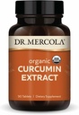Dr. Mercola Organic Curcumin Extract, 90 σέρβις (90 δισκία), συμπλήρωμα διατροφής, μη ΓΤΟ, πιστοποιημένο USDA Organic