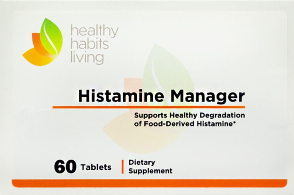 Histamine Manager – Νέα και βελτιωμένη Φόρμουλα 20.000 HDU Diamine Oxidase DAO ανά δισκίο – Digestive Enzyme to Help Block and Managed Food-Derived Histamine Infenderance – 60 Tablets (1 Box)
