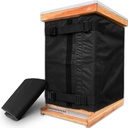 Winter Bee Hive Wrap για 8 και 10 Frame Hives, Ρυθμιζόμενες Beehive Wrap Beeekeing Προμήθειες, 600D Oxford Μονωμένο Κάλυμμα, Αδιάβροχο, Ανανεώσιμο, Ελαφρύ, Eco-Friendly, Reuseable, 75.98" x 23.6"