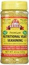 Bragg's Nutritional Yeast 4.5oz 2 Pack