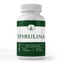 PURE αρχικά ΣΥΣΤΑΤΙΚΑ Spirulina (100 κάψουλες) πλούσια σε Phycocyanin, καθαρό