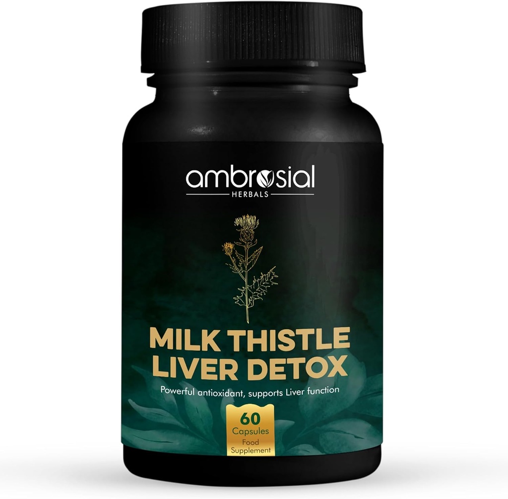 AMBROSIAL Milk Thistle Κάψουλες - Συσκευασία των 1- 60 Καψακίων
