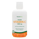 NaturesPlus Υγρή Βιταμίνη C - 1000 mg, 30 fl oz - με Λεμόνια Βιοφλαβονοειδή - Χορτοφάγα, Χωρίς Γλουτένη - 30 Σερβιέτες