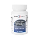 Gericare Oyster Shell Calcium 250mg, Βιταμίνη D 125IU δισκία, συμπλήρωμα διατροφής για την υγεία των οστών, 100 Count (πακέτο του 1)