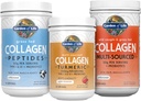 Κήπος της ζωής Collagen Bundle: Grass Fed Peptides Unflavoured 14 Υπηρεσίες + Collagen Turmeric Apple Κανέλα 20 Σερβίρει + Multi-Πηγή Collagen Unflavored Powder 12 Scoops, Hair, Skin, Nails Joints