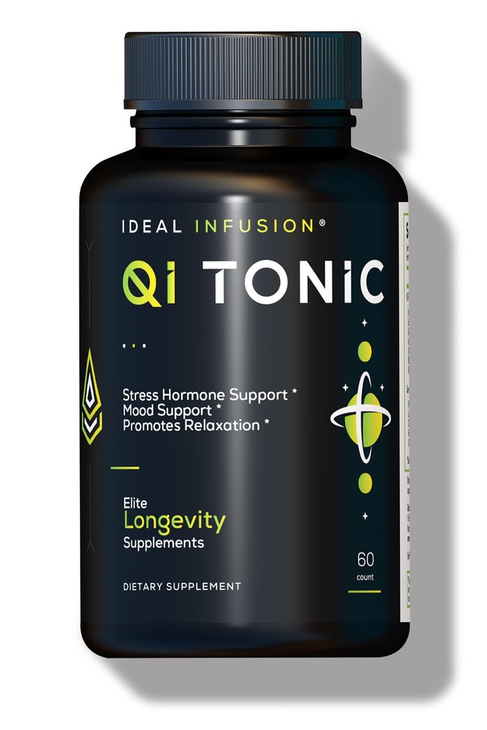 Ideal Infusion Cortisol Blocker and Mood Support: Προωθεί την ανακούφιση χαλάρωσης και στρες - Συνολική ευεξία και ηρεμία, ρίζα Astragalus, Ashwagandha, λουλούδι πάθος (60 εξυπηρετεί) Vegan