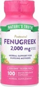Nature's Truth Fenugreek 2000 mg Συμπληρώματα, 100 Count (Pack of 1)