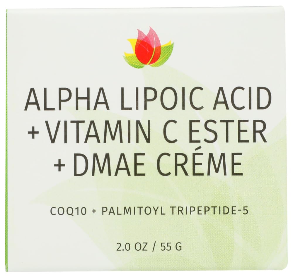 REVIVA LABS - Άλφα λιποϊκό οξύ Βιταμίνη C Ester DMAE Creme (2.oz)
