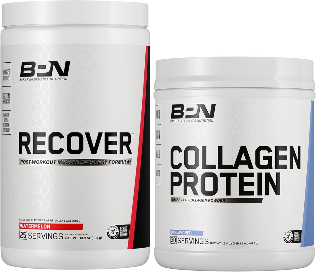 BARE PERMANCE NUTRITION BPN Ανάκτηση & μπλοκ πρωτεΐνης κολλαγόνου
