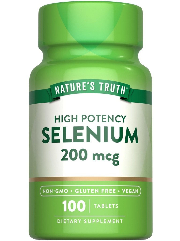 Nature's Truth Selenium 200 mcg Συμπλήρωμα 