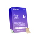 ZENERGY Sleep Oral Strips - Χαμομήλι Λεβάντα Γεύση 5mg Μελατονίνη + 20mg L-Θεανίνη + 100% Βιταμίνη Β6 + Βοτανικά 