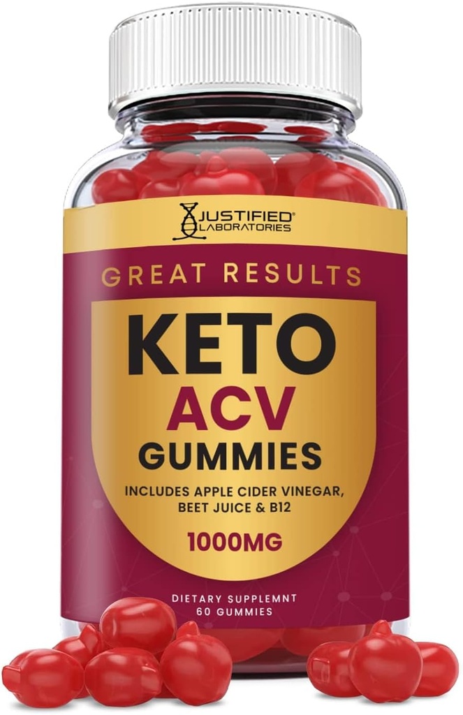 Great Results Keto ACV Gummies Advanced Formula 1000MG Great Results Keto Gummies Apple Cider Vinegar Formulated with Ρόδι σε σκόνη B12 Vegan Non GMO 60 Gummys
