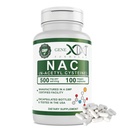 Genex Formulas NAC 500mg (100 κάψουλες) N-Acetyl Cysteine, Υποστηρίζει την υγεία του ήπατος - Μη-ΓΤΟ, Χωρίς γλουτένη, Vegan (3 μήνες προμήθεια)