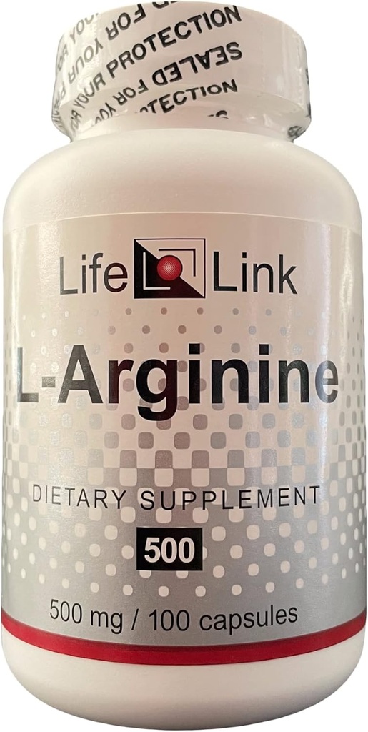 LifeLink L-Arginine 500 mg x 100 Κάψουλες 