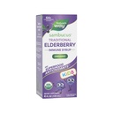 Nature's Way Sambucus Traditional Elderberry Immune Syrup for Kids, Concentrated Black Elderberry Extract, Traditional Immune Support*, with Superfood Antioxidants(1), 4 Fl Oz (Packaging May Vary)