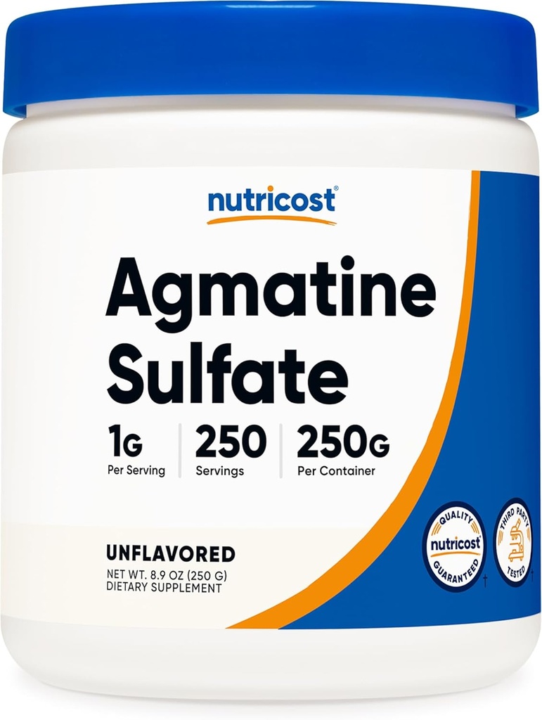 Nutricost Pure Agmatine Sulfate σκόνη - 250 γραμμάρια