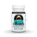 Source Naturals D-Mannose, Potent Urinary Tract & Bladder Health Support*, 500mg - 30 Capsules