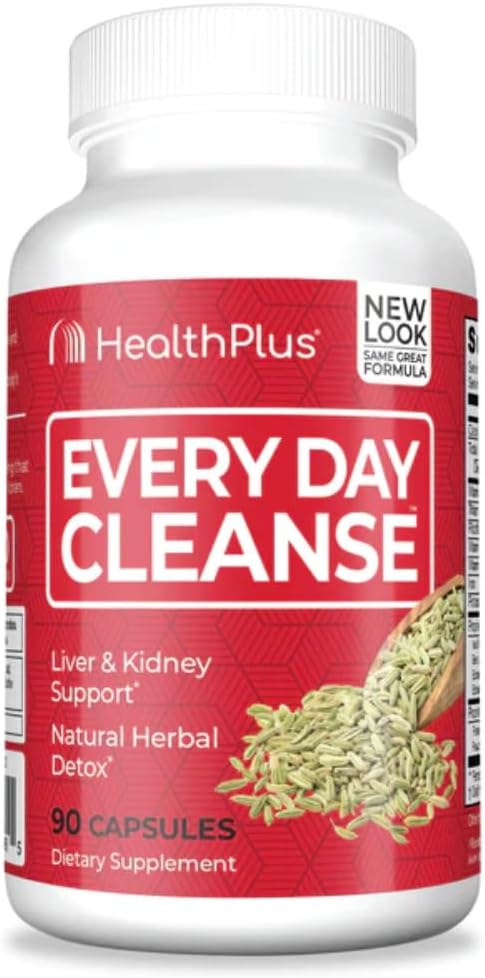 Health Plus Every Day Cleanse Health Supplement, 90 κάψουλες, 30 σερβιρίσματα