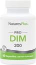 Natures Plus PRO DIM 200 mg - 60 Κάψουλες - Υποστηρίζει Υγιή επίπεδα οιστρογόνων - Μη ΓΤΟ, Vegan & Gluten Free - 30 Υπηρεσίες