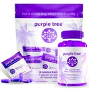purple tree Post-Celebration Wellness Bottle + Packet Kit Combo, Liver Support, Rapid Hydration, Body Replenisher | Dihydromyricetin DHM, Milk Thistle, Electrolytes, Vitamin B, Willow Bark, Quercetin