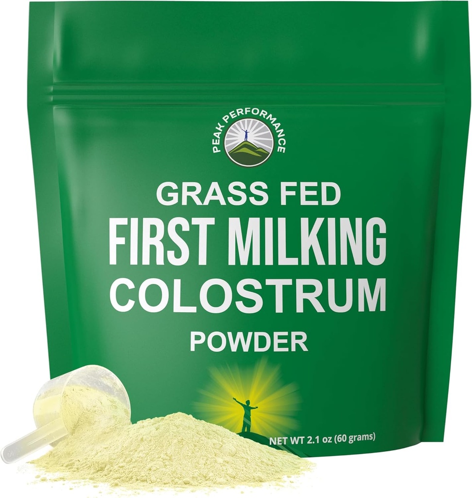 Πρώτη Άρμεγμα Colostrum σκόνη από Grass Fed ΗΠΑ αγελάδες άρμεξαν μέσα σε 6 ώρες από τη γέννηση για να πάρει τα πιο βιοδραστήρια θρεπτικά συστατικά. Υψηλή ανοσοσφαιρίνη Βοοειδή Colostrum συμπλήρωμα για τους ανθρώπους