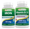 Σιδήρου 65 mg & Βιταμίνη B12 6000 mcg