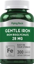 Piping Rock Σιδήρου Διγλυκινικό 28 mg 
