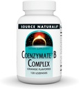 Source Naturals Coenzymate B Complex - Πορτοκαλί Γεύση που Λιώνει στο Στόμα - Β Βιταμίνες - 120 Lozenges