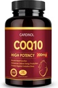 CoQ10 200mg Softgels με PQQ & Omega 3, Μέγιστο Συνένζυμο Απορρόφησης Q10, Ισχυρό Αντιοξειδωτικό για την Υγεία της Καρδιάς & Ενέργειας, 120 Count, 4 Μήνες Προμήθεια, Μη ΓΤΟ