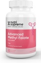 Nutri Supreme Advanced methyl folate (5- MTHF) 1mg 60 Count