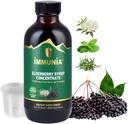 Το Syrup Elderberry βοηθά στην ενίσχυση του ανοσοποιητικού συστήματος. Elderberry Συμπύκνωμα με Elderflower, Θυμάρι και μέντας. Δεν προστέθηκε ζάχαρη. Νόστιμη γεύση. 24 ημέρες / Bottle. (1-πακέτο)