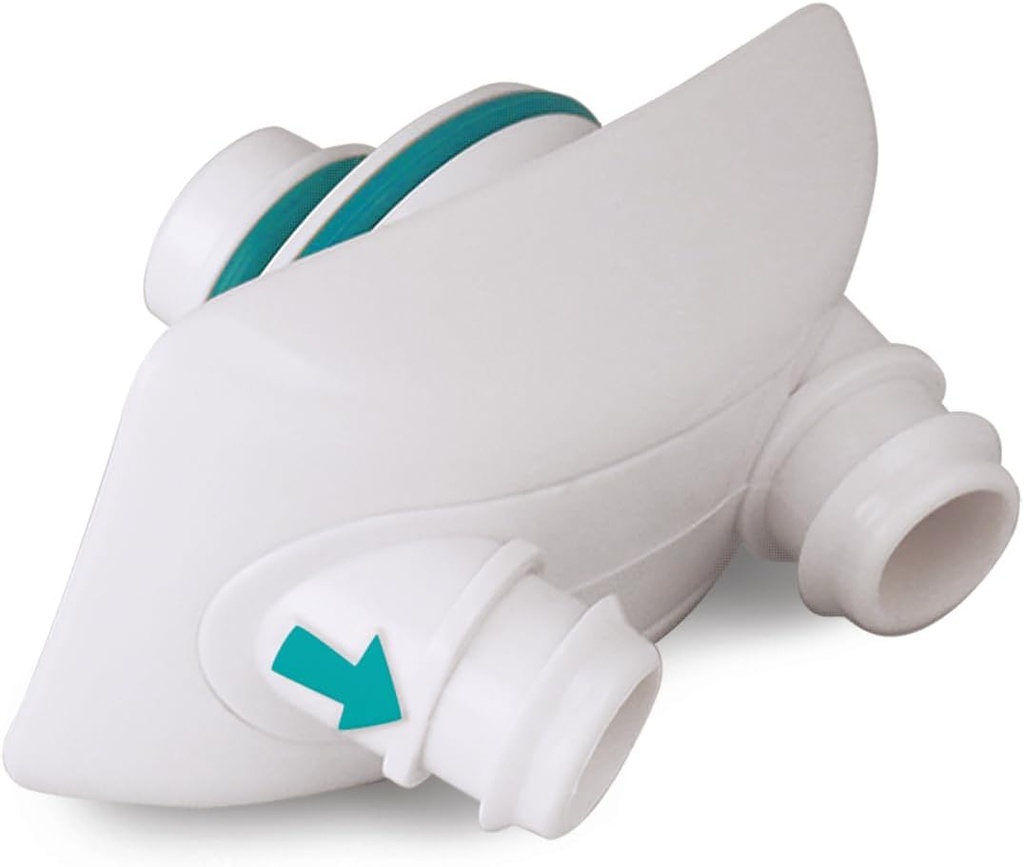 Navage Nasal Dock-Nose Pillow Combo: Λευκό Nasal Dock και στάνταρ μαξιλάρια μύτης