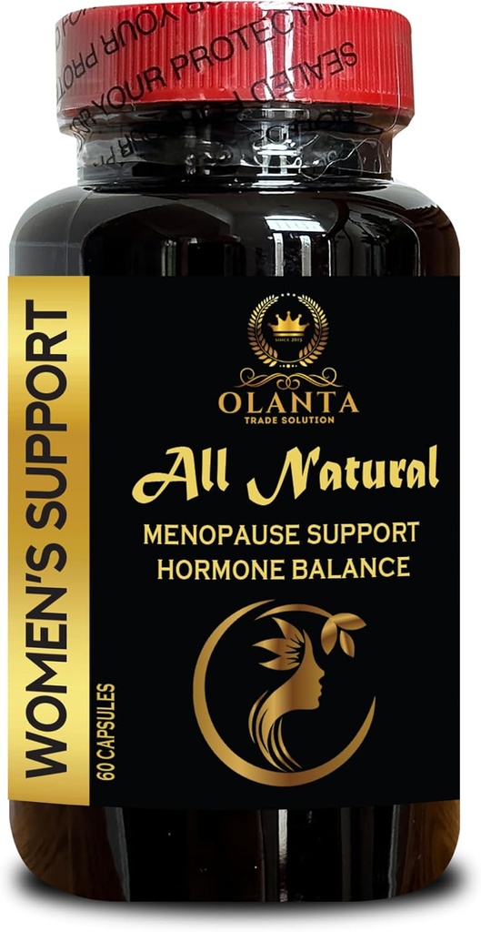 Menopause Support Supplement - Natural Menopause Supplement for Women, Premenopausal Supplement, Blend Includes Standardized Herbal Extracts - 1 Bottle 60 Capsules