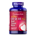 Puritan's Pride Q-SorbTM Coenzyme CoQ10 Συμπλήρωμα διατροφής για την υγεία της καρδιάς, την υγεία των στοματικών ούλων και την υγιή γήρανση Υποστήριξη, Plus Red Yeast Rice for βελτιωμένη πέψη, 120 Rapid Release Softgels