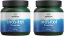Swanson 100% Pure Inositol σκόνη - Φυσικό συμπλήρωμα προώθησης εστίασης & χαλάρωσης - Nerve & Cellular Support - (8oz) 2 Pack