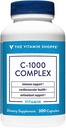 The Vitamin Shoppe C-1000 Complex 1.000MG, Αντιοξειδωτικό που υποστηρίζει την ανοσοποιητική & καρδιοαγγειακή υγεία (300 κάψουλες)