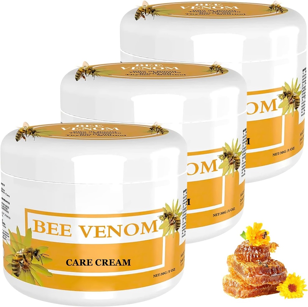 Bee Venom διορθωτική κρέμα - 3 μπουκάλι για όλους τους τύπους δέρματος, Επαγγελματική φροντίδα του δέρματος