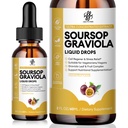 iMATCHME Premium Soursop Graviola για Digestion, Υποστήριξη Υγιεινού Δέρματος & Ύπνου, εκχύλισμα Soursop Υγρή Σταγόνα από Graviola Leaf και Φρούτα, Ζάχαρη / καφεΐνη / Gluten Δωρεάν, Πάθος Φρούτα Γεύση, 2 Fl Oz