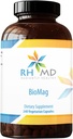 RHMD BioMag - 360mg Chelated Magnesium Supplement - Highly Bioavailable Mag to Support Energy, Bone Health + Muscle Recovery - (240 Vegetarian Capsules)