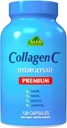 ALFA VITAMINS CollagenC Hydrolysate Premium συμπλήρωμα διατροφής με βιταμίνη C, υποστηρίζει το δέρμα, τα μαλλιά, τα νύχια & την υγεία των οστών, ενισχύει την παραγωγή κολλαγόνου, κολλαγόνο πεπτίδια για την αναγέννηση,120 κάψουλες